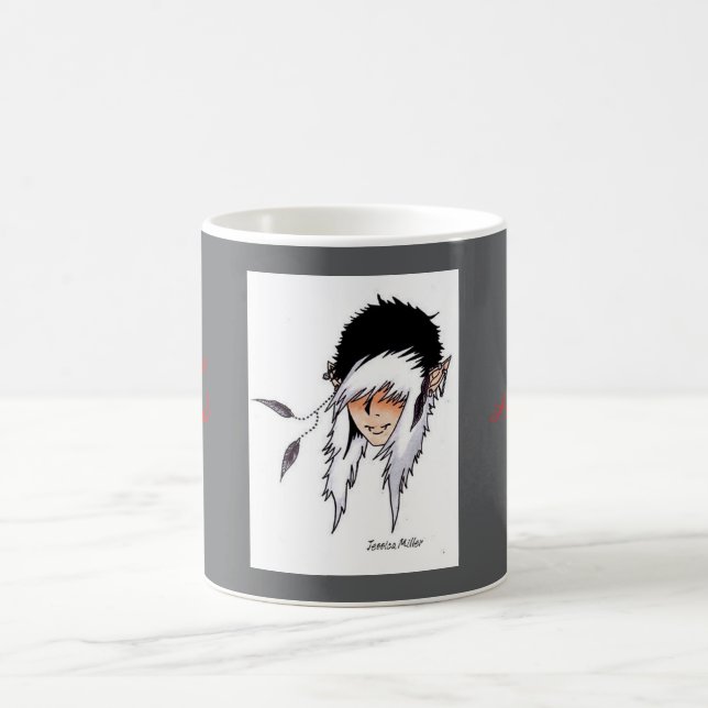 Feathers in the Wind Mug (Centre)