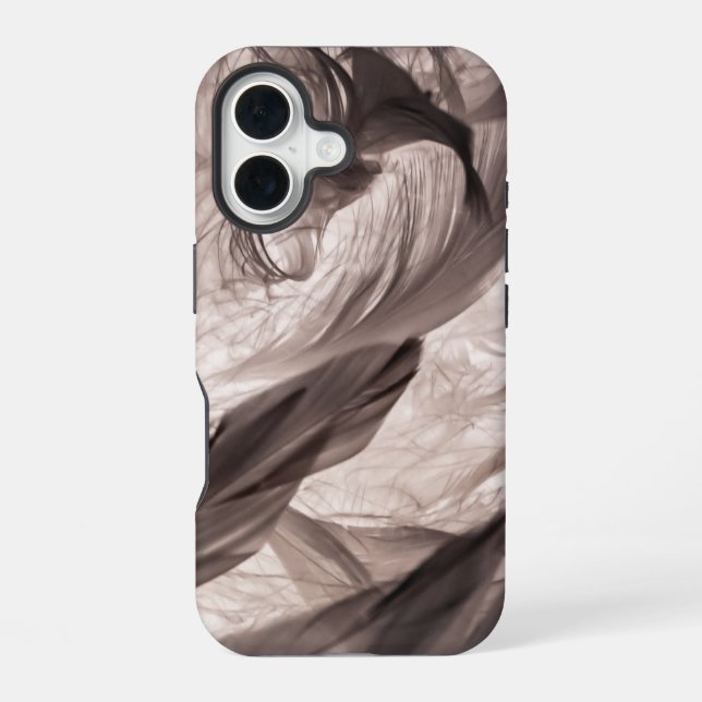 Feathers iPhone 16 Case (Back)