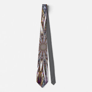 Feathers Kaleidoscope Tie