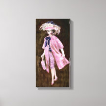 Feathers, Mauvy Silk & Suede: Matisse Doll Fashion