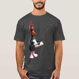 Feathers Mcgraw Remote Control Funny T-Shirt