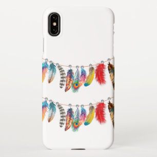 Feathers, Native American 🪶 🪶🪶 iPhone XS Max Case