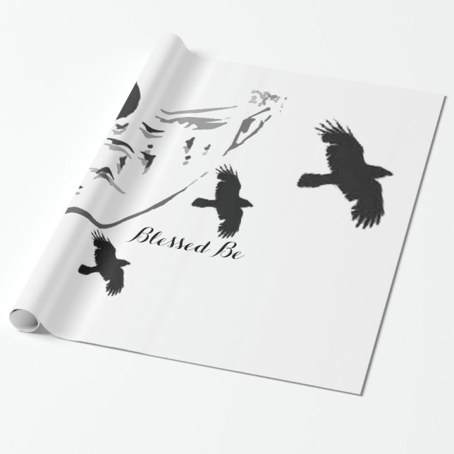 Feather's of Change Wrapping Paper (Unrolled)