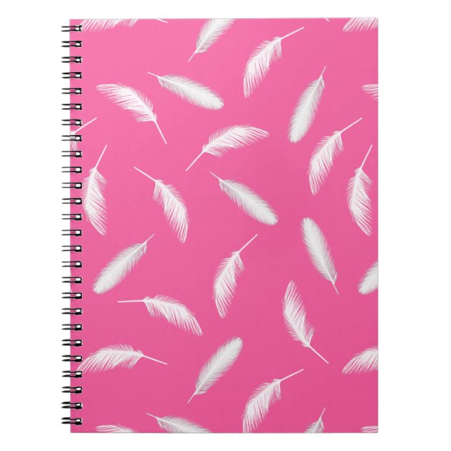 Feathers pattern notebook (Front)