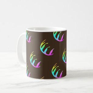 Feathers Rich Brown Coffee Mug