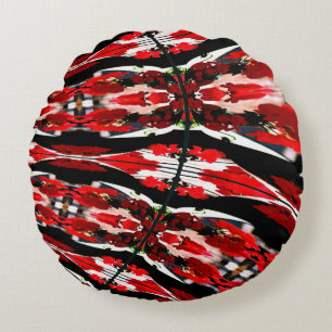 Feathers....... Round Pillow