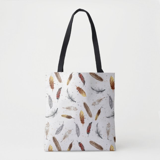 Feathers Tote Bag (Front)