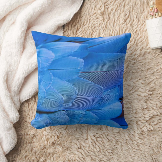feathers wonderful throw pillow (Blanket)