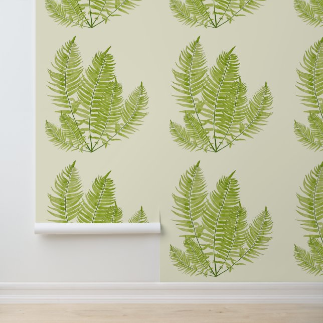Feathery Fern on a  Wallpaper (Application)
