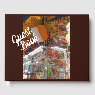 Featuring Customizable Casual in Spirit Guest Book