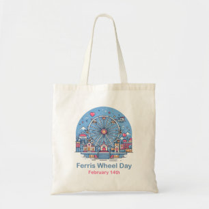 Feb 14th Ferris Wheel Day Tote Bag