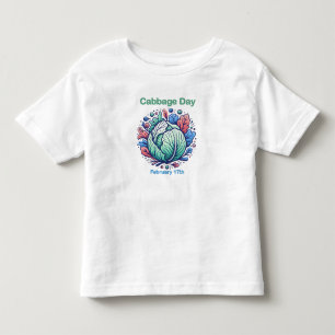 Feb 17th Cabbage Day Toddler T-shirt