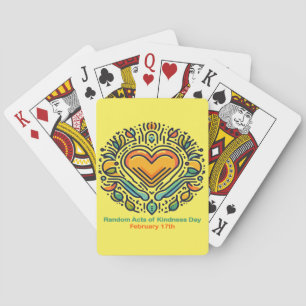 Feb 17th - Random Acts of Kindness Day Playing Cards
