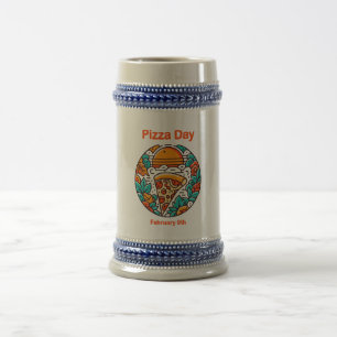 Feb 9th - Pizza Day Beer Stein