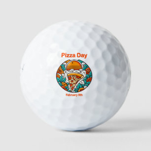 Feb 9th - Pizza Day Golf Balls