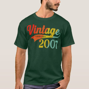 February 2007 Birthday Vintage February 2007 Aweso T-Shirt