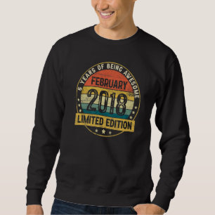February 2018 5 Years Of Being Awesome Retro 5th B Sweatshirt