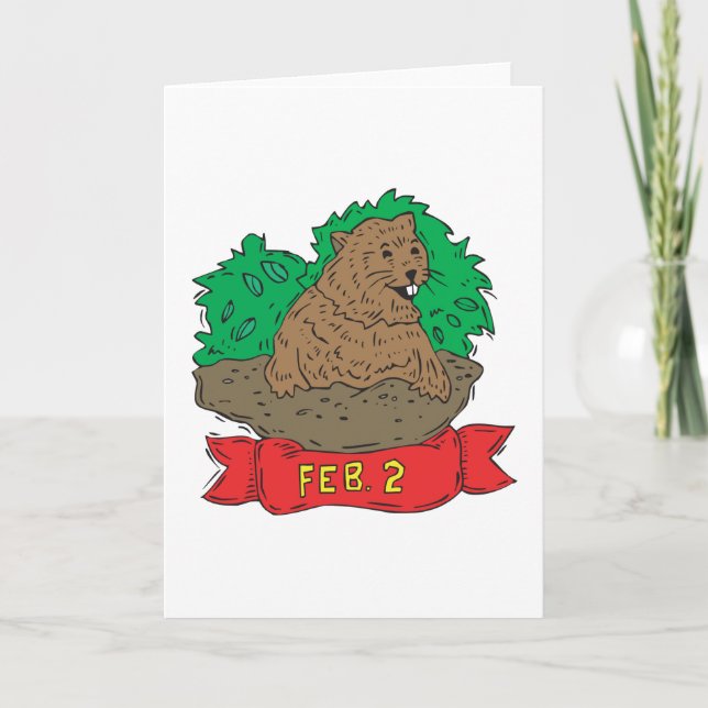 February 2nd card (Front)