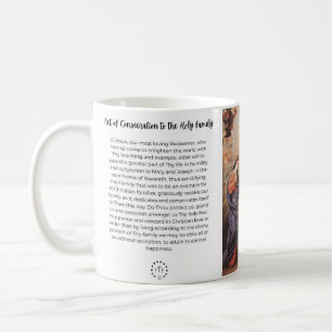 February--Act of Consecration to the Holy Family Coffee Mug
