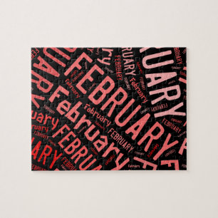 February Heart Jigsaw Puzzle