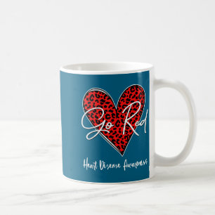 February Is Red Heart Health Heart Disease Awarene Coffee Mug
