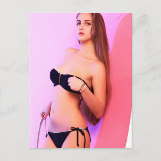 February Model of the Month Postcard