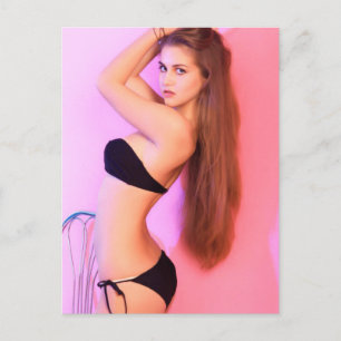 February Model of the Month Postcard