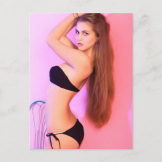 February Model of the Month Postcard