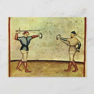 Fechtbuch Postcard