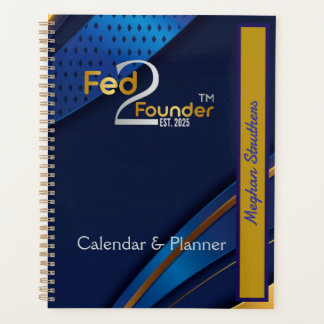 Fed2Founder Personalized Planner & Calendar