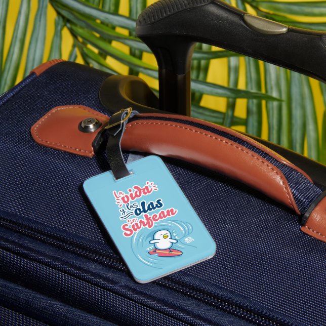 Fed Life and Surges Luggage Tag (Back Insitu 3)