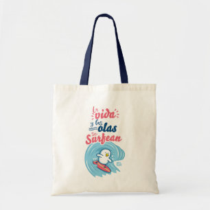 Fed Life and Surges Tote Bag