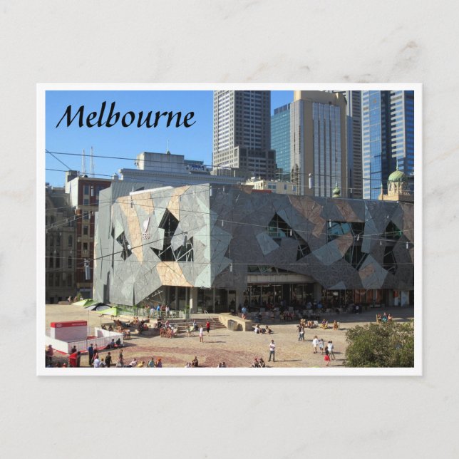 fed square melbourne postcard (Front)