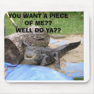 feddings 005, YOU WANT A PIECE OF ME??WELL DO YA?? Mouse Pad