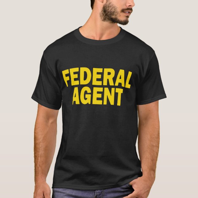 Federal Agent Police Officer Cop Atf Dea Special U T-Shirt (Front)