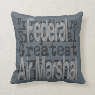 Federal Air Marshal Extraordinaire Throw Pillow
