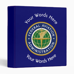 Federal Aviation Administration Shield Binder