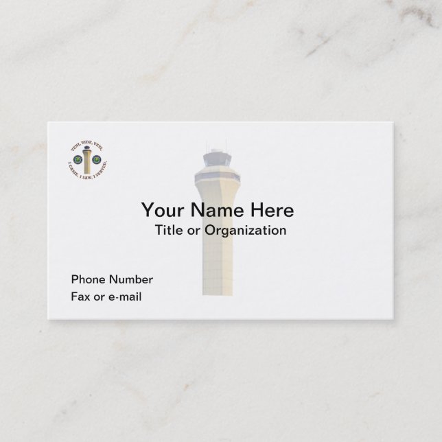 Federal Aviation Administration VVV Business Card (Front)
