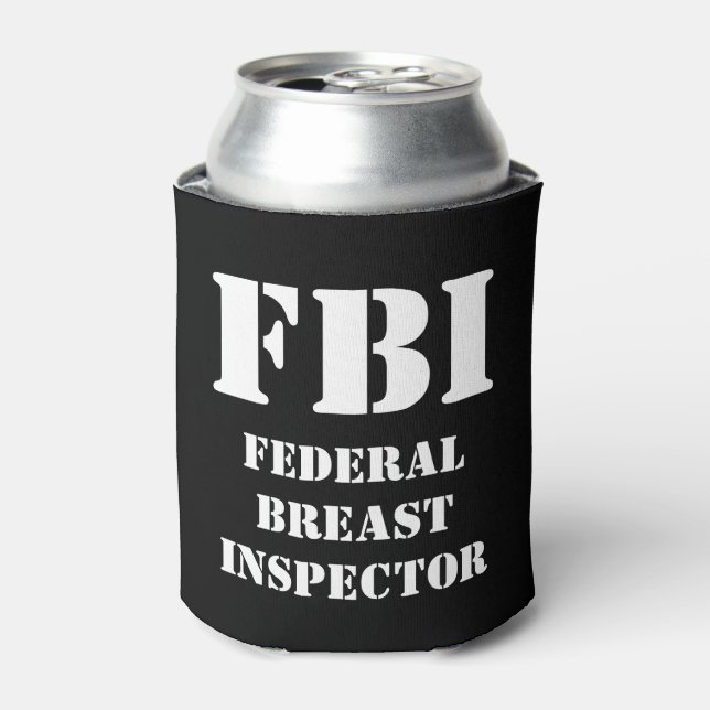 FEDERAL BREAST INSPECTOR CAN COOLER (Can Front)