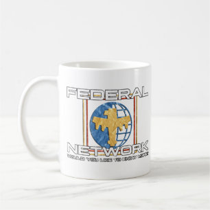 Federal Network logo inspired by Starship Troopers Coffee Mug