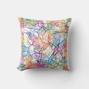 Federal Territory of Kuala Lumpur Malaysia City Throw Pillow