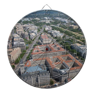 Federal Triangle Washington D.C. Dartboard