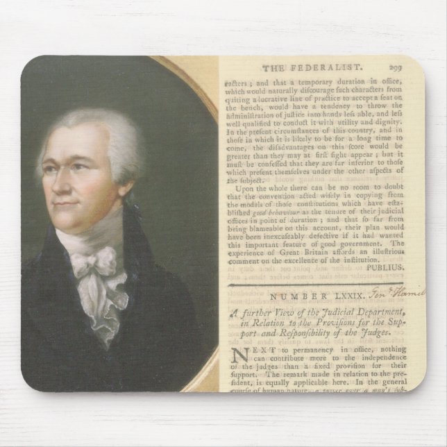 Federalist #74 mousepad (Front)