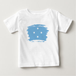 Federated States of Micronesia flag Baby T-Shirt