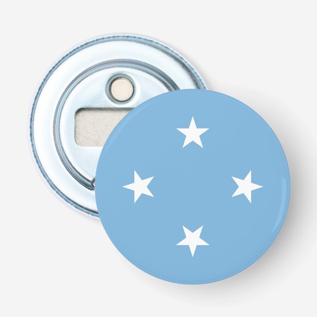Federated States of Micronesia Flag Bottle Opener (Front)