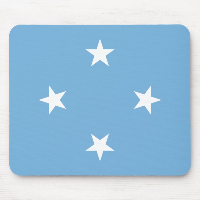 Federated States of Micronesia Flag Mouse Pad (Front)