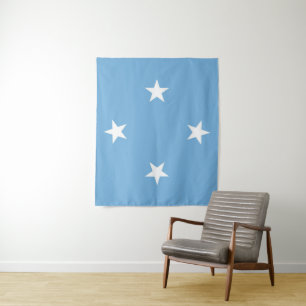 Federated States of Micronesia flag Tapestry