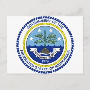 Federated States of Micronesia FM Postcard