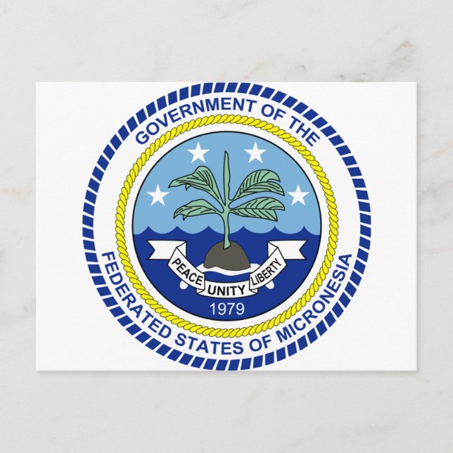 Federated States of Micronesia FM Postcard (Front)