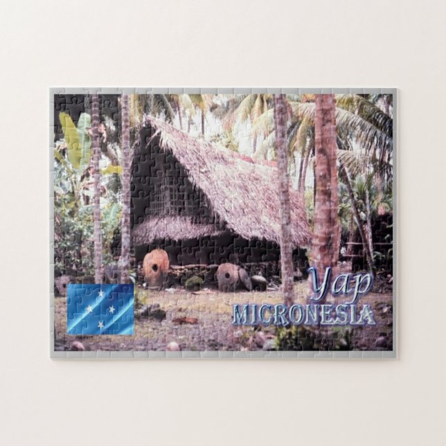 Federated States of Micronesia - Yap - Jigsaw Puzzle (Horizontal)